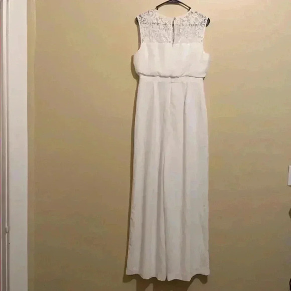 White House Black Market White Jumpsuit - Picture 2 of 5